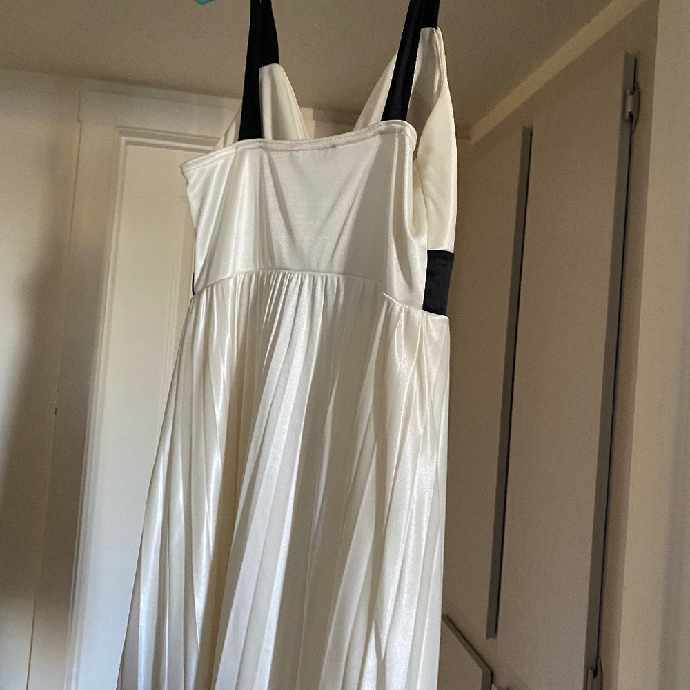 Black and white dress